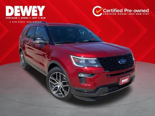 Ruby Red Metallic Tinted Clearcoat 2019 Ford Explorer Sport