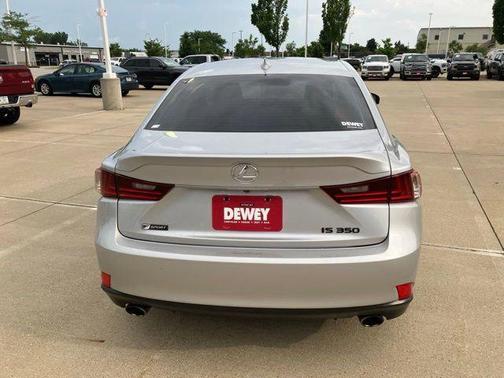 Silver Lining Metallic 2016 Lexus IS 350 Base