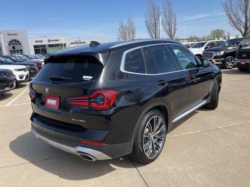 Black Sapphire Metallic 2022 BMW X3 xDrive30i