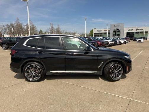 Black Sapphire Metallic 2022 BMW X3 xDrive30i
