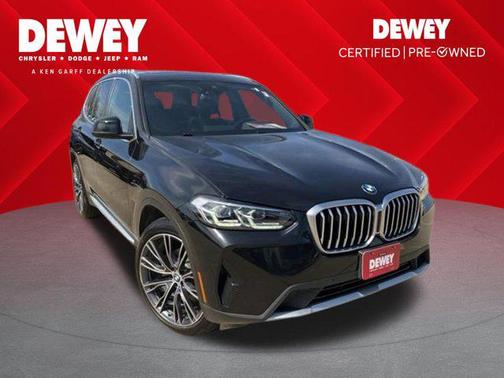 Black Sapphire Metallic 2022 BMW X3 xDrive30i