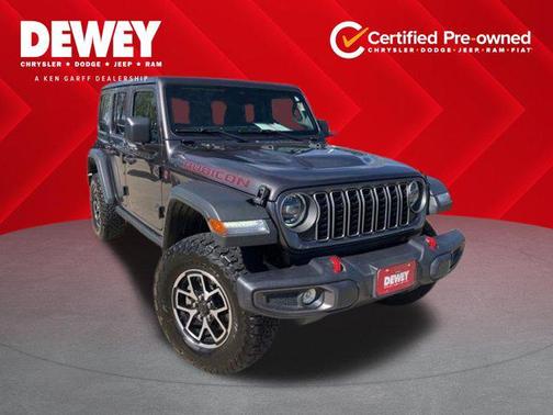 Granite Crystal Metallic Clearcoat 2025 Jeep Wrangler Rubicon