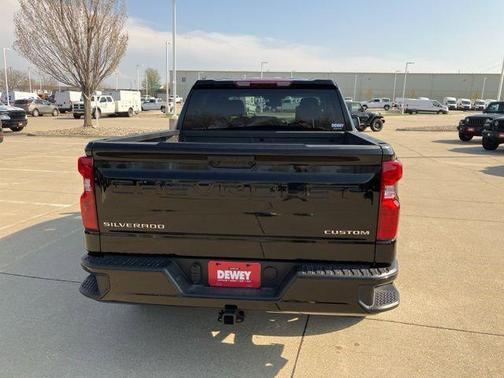 Black 2025 Chevrolet Silverado 1500 Custom