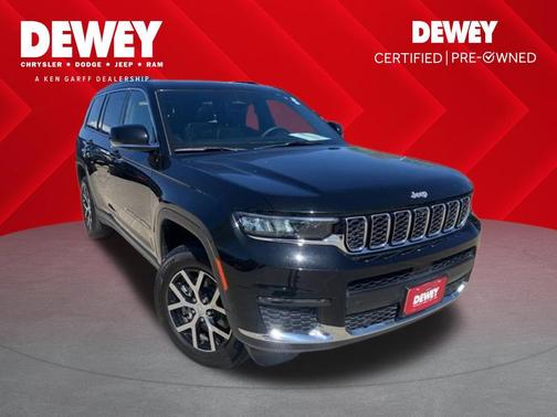Diamond Black Crystal Pearlcoat 2024 Jeep Grand Cherokee L Limited