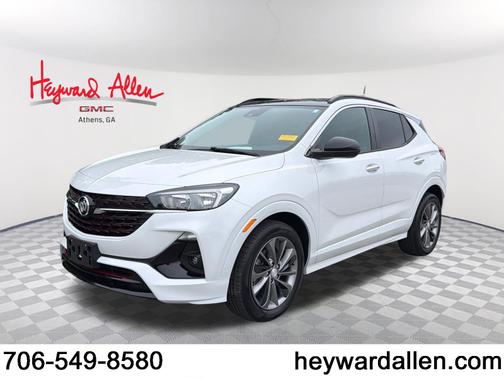White Frost Tricoat 2021 Buick Encore GX Select