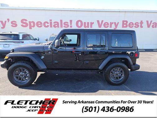 Black Clearcoat 2025 Jeep Wrangler 4-Door Summit 4x4