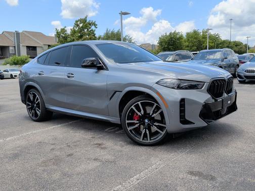 Skyscraper Grey Metallic 2025 BMW X6 M60i