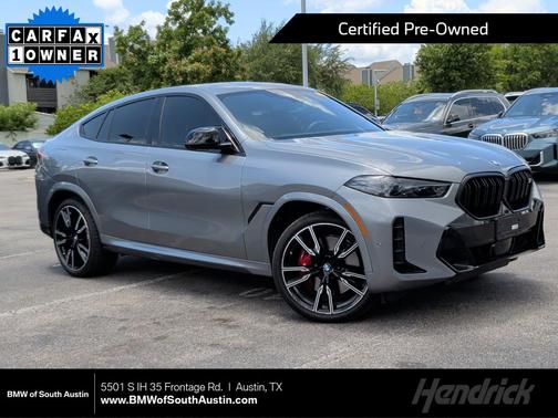 Skyscraper Grey Metallic 2025 BMW X6 M60i