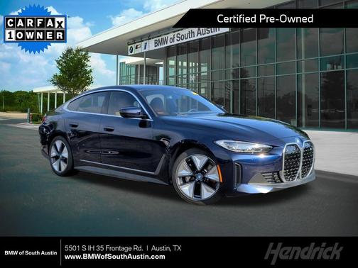 Tanzanite Blue II Metallic 2023 BMW i4 Gran Coupe eDrive35