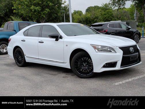 Ultra White 2015 Lexus LS 460 Crafted Line