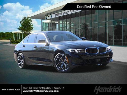 Black Sapphire Metallic 2025 BMW 330 330i