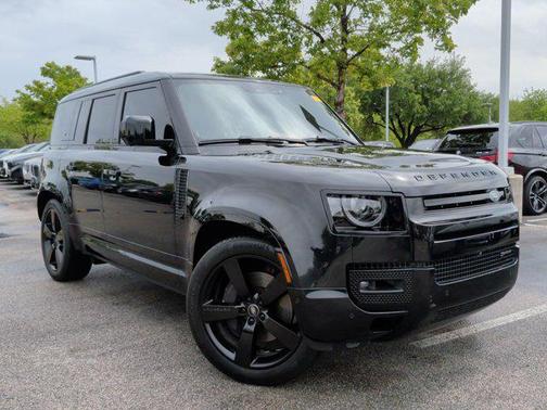 Santorini Black Metallic 2023 Land Rover Defender X-Dynamic SE