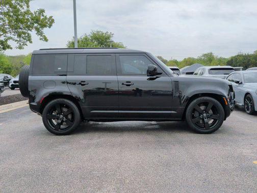 Santorini Black Metallic 2023 Land Rover Defender X-Dynamic SE