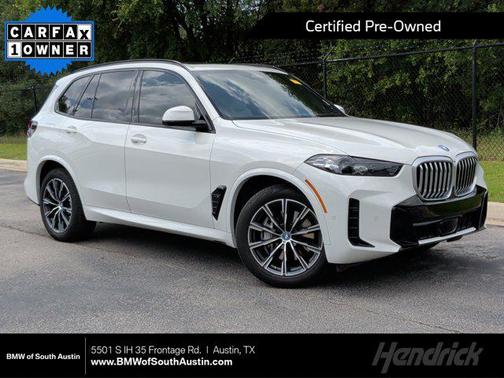Alpine White 2024 BMW X5 PHEV xDrive50e