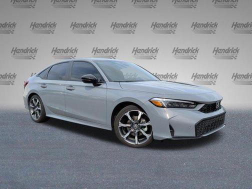 Urban Gray Pearl 2025 Honda Civic Hybrid Sport Touring