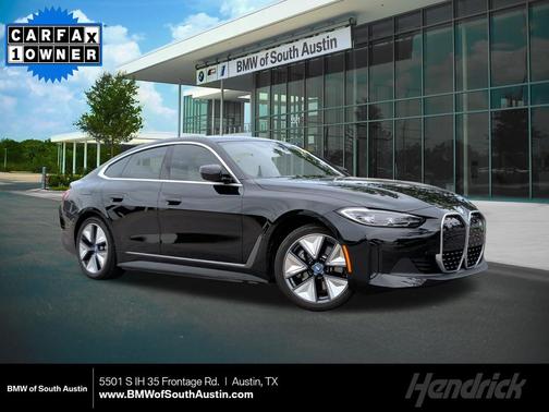 Black Sapphire Metallic 2023 BMW i4 Gran Coupe eDrive35