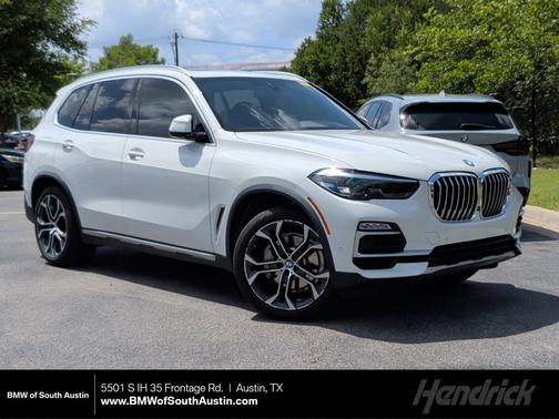 Alpine White 2020 BMW X5 xDrive40i