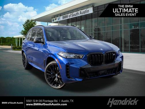 Marina Bay Blue Metallic 2026 BMW X5 M60i