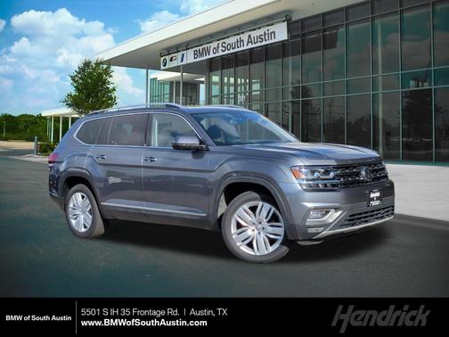 Platinum Gray Metallic 2018 Volkswagen Atlas 3.6L SEL Premium
