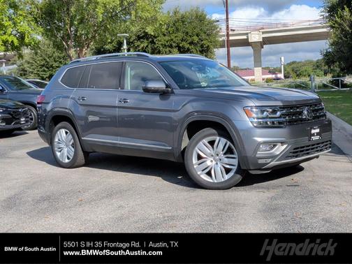 Platinum Gray Metallic 2018 Volkswagen Atlas 3.6L SEL Premium