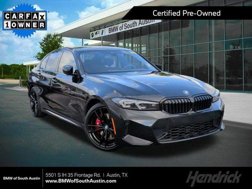 Black Sapphire Metallic 2024 BMW 330 330i