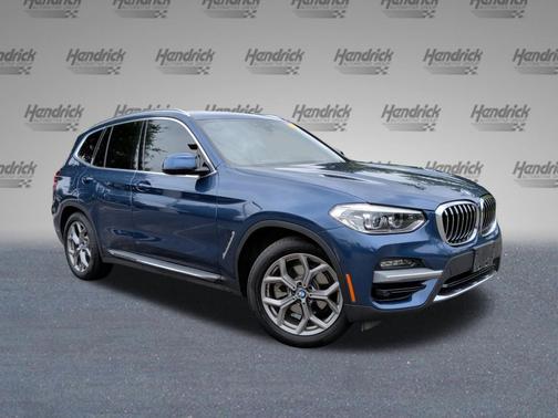 Phytonic Blue Metallic 2020 BMW X3 sDrive30i
