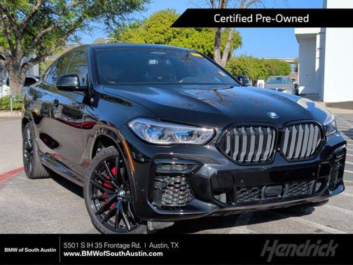 Black Sapphire Metallic 2023 BMW X6 M50i