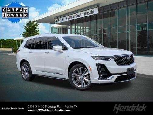 Crystal White Tricoat 2023 Cadillac XT6 Premium Luxury FWD
