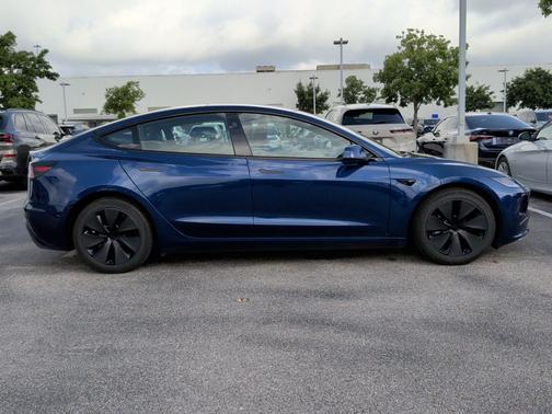 Deep Blue Metallic 2024 Tesla Model 3 Long Range
