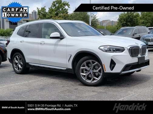 Alpine White 2024 BMW X3 xDrive30i