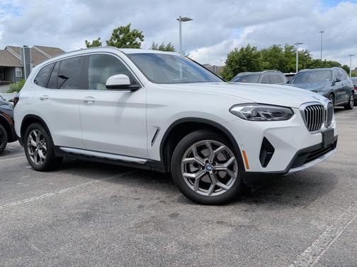 Alpine White 2024 BMW X3 xDrive30i