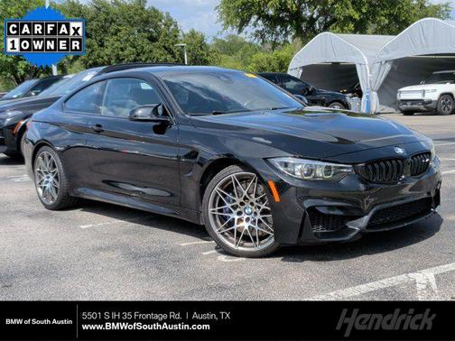 Black Sapphire Metallic 2018 BMW M4 Competition