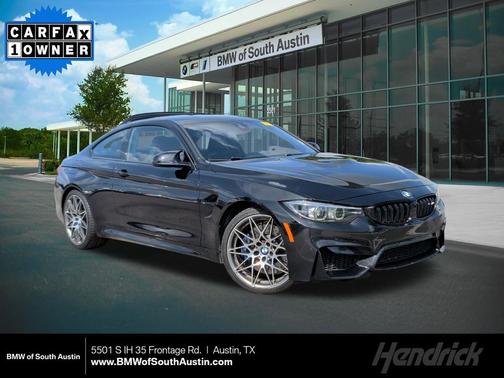 Black Sapphire Metallic 2018 BMW M4 Competition