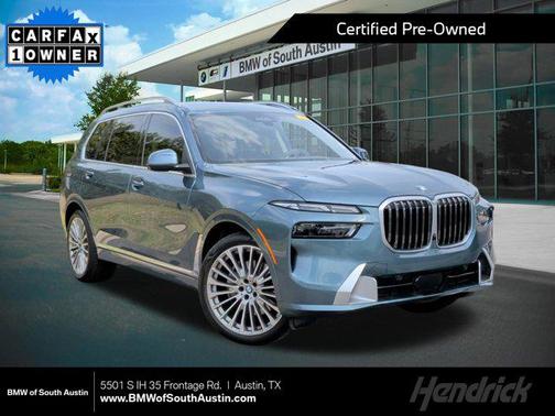 Blue Ridge Mountain Metallic 2024 BMW X7 xDrive40i