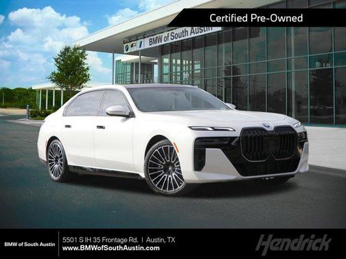 Mineral White Metallic 2025 BMW 740 xDrive