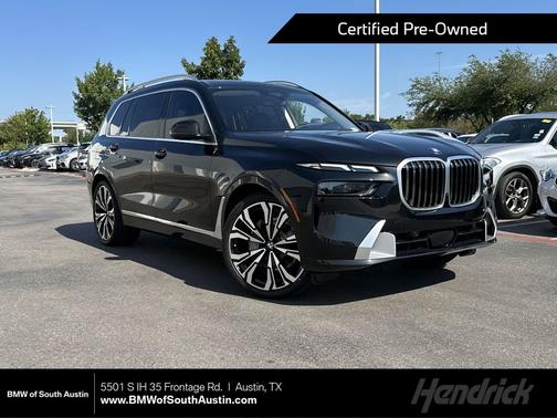 Black Sapphire Metallic 2026 BMW X7 xDrive40i