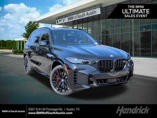 Black Sapphire Metallic 2026 BMW X5 M60i