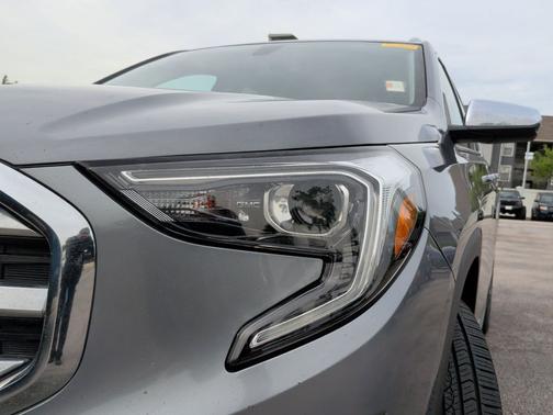 Satin Steel Metallic 2018 GMC Terrain SLT