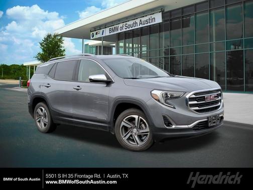 Satin Steel Metallic 2018 GMC Terrain SLT
