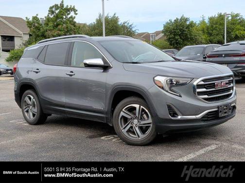 Satin Steel Metallic 2018 GMC Terrain SLT