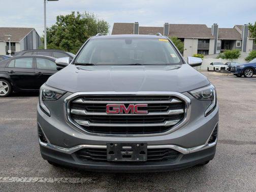 Satin Steel Metallic 2018 GMC Terrain SLT