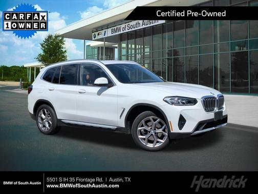 Alpine White 2023 BMW X3 xDrive30i