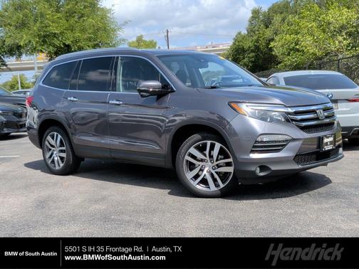 Modern Steel Metallic 2017 Honda Pilot Touring