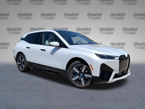 Mineral White Metallic 2024 BMW iX xDrive50
