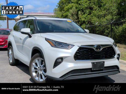Wind Chill Pearl 2023 Toyota Highlander Limited
