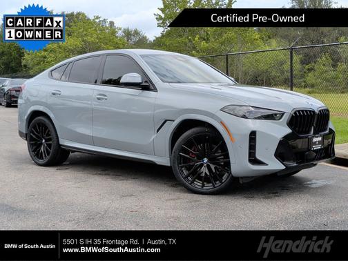 Brooklyn Grey Metallic 2024 BMW X6 xDrive40i