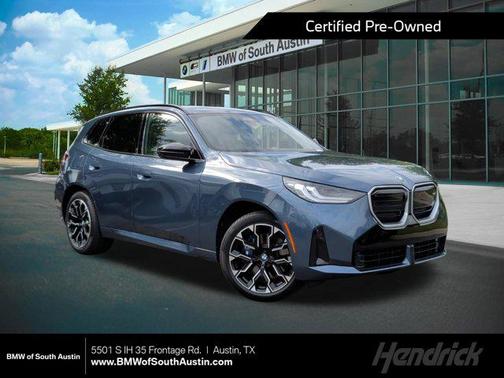 Arctic Race Blue Metallic 2025 BMW X3 M50 xDrive