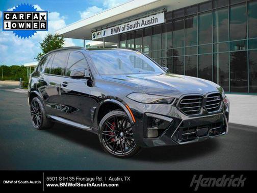 Black Sapphire Metallic 2024 BMW X5 M Base