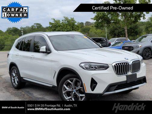 Alpine White 2024 BMW X3 xDrive30i