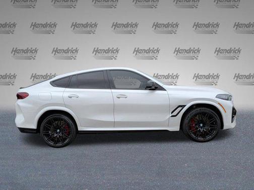 Mineral White Metallic 2024 BMW X6 M Sports Activity Coupe